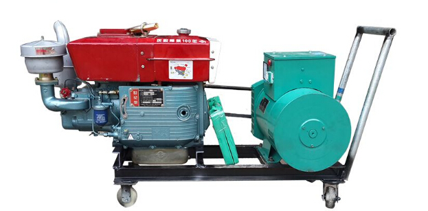 唐山遵化二手上柴10kw小型柴油发电机